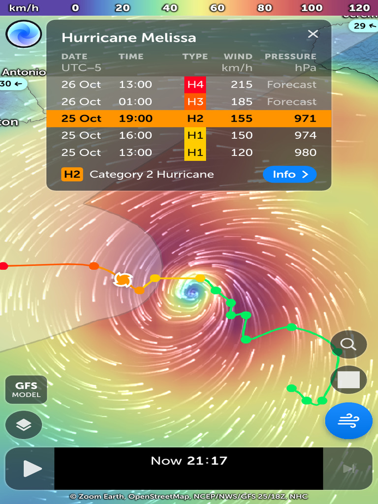 Hurricane Melissa LIVE Tracker, Updates & Forecast Zoom Earth | PDF
