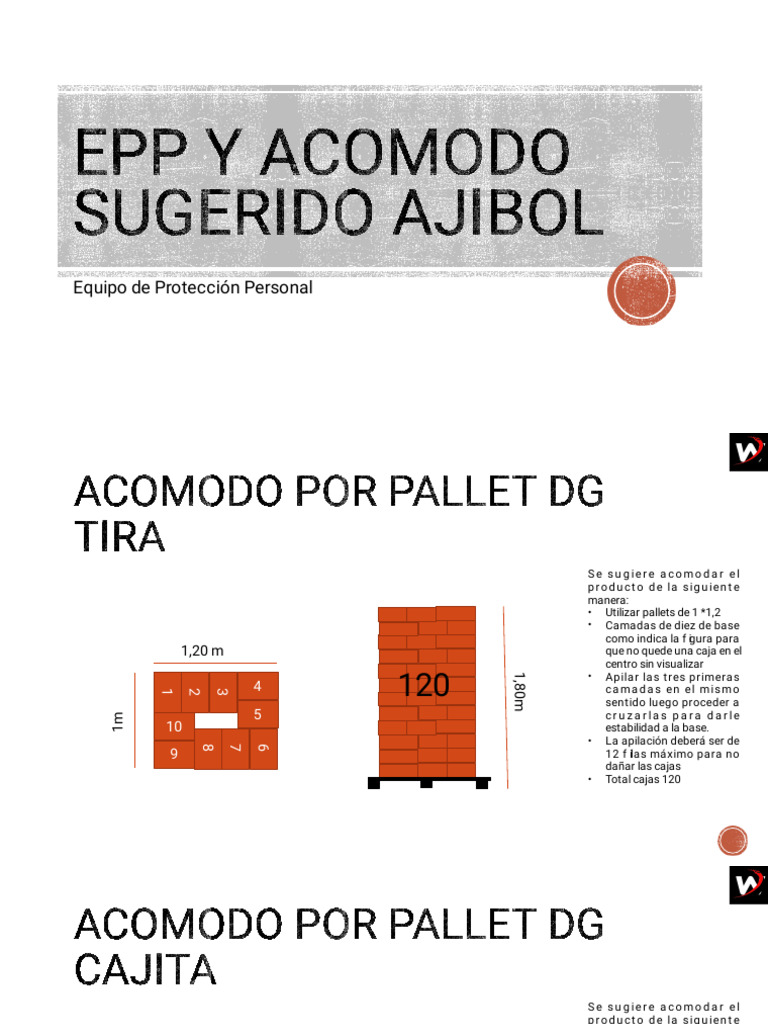 Acomodo Sugerido Ajibol 2 | PDF | Transporte de mercancías | Bienes de ...