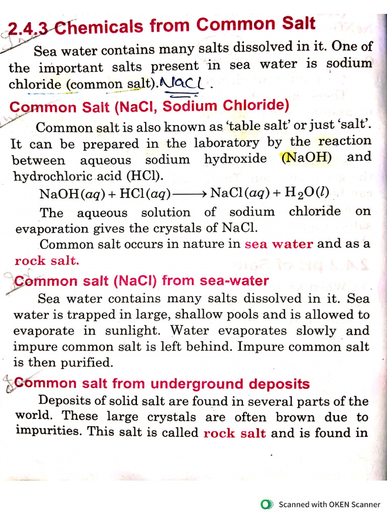 Salts | PDF