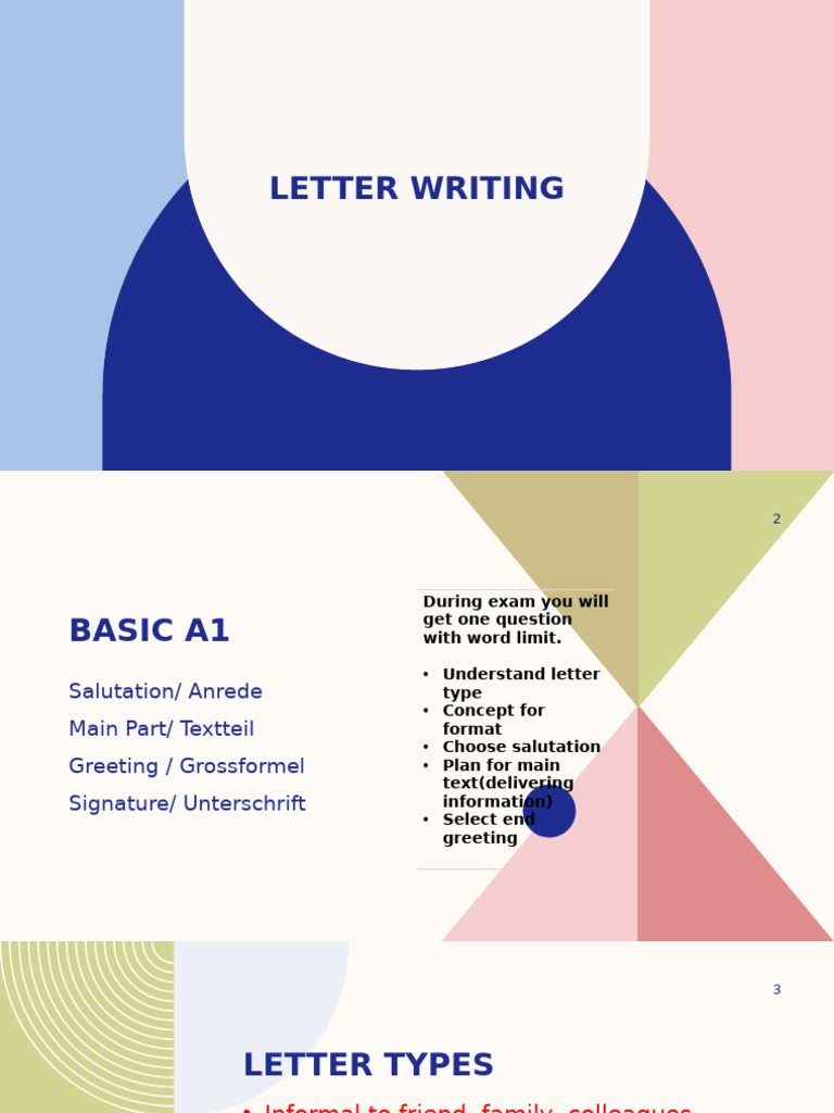 Letter Writing | PDF