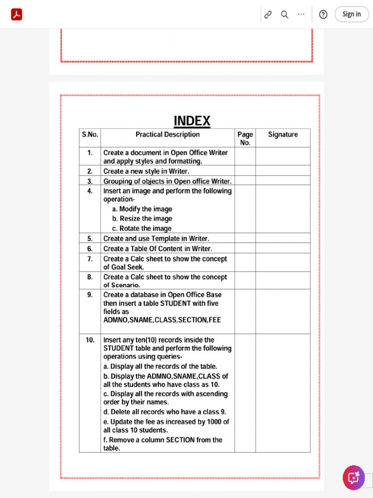 IT REPORT FILE-Term-1 (Front Page) 2025-26 Class X (1) - Adobe Cloud ...