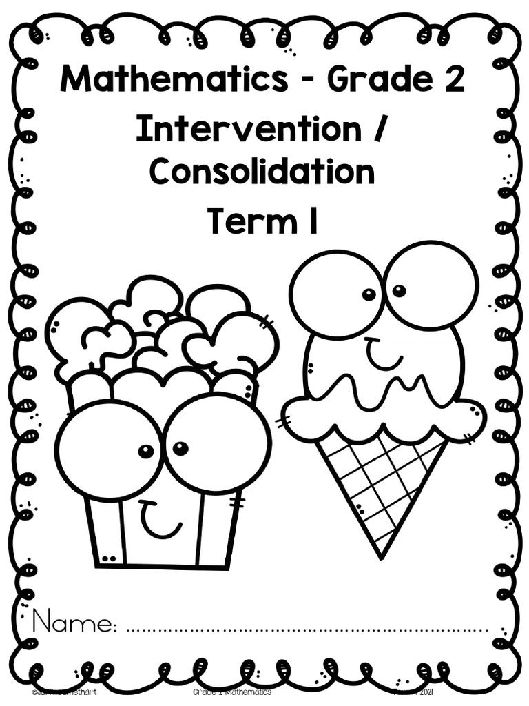 2021 Math Intervention and Revision GR 2 Term 1 0atizm | PDF | Mathematics