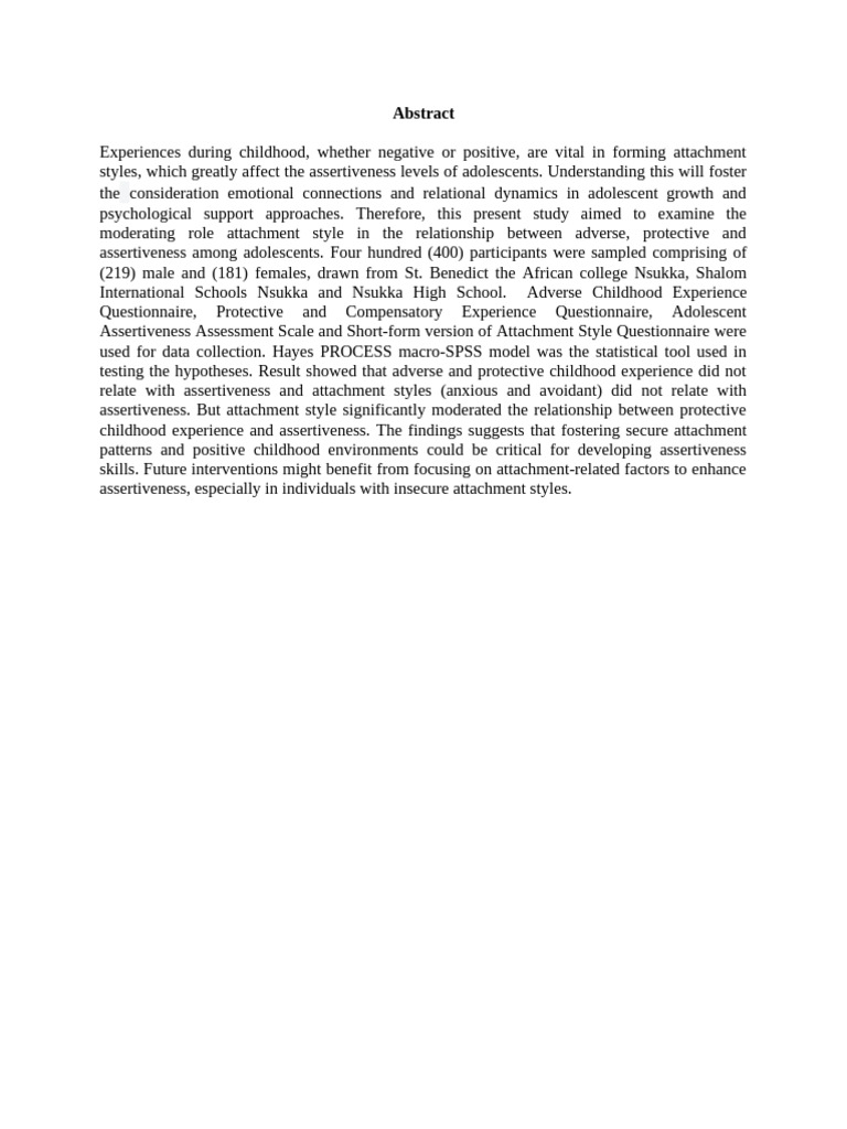 Eucharia's Abstract | PDF