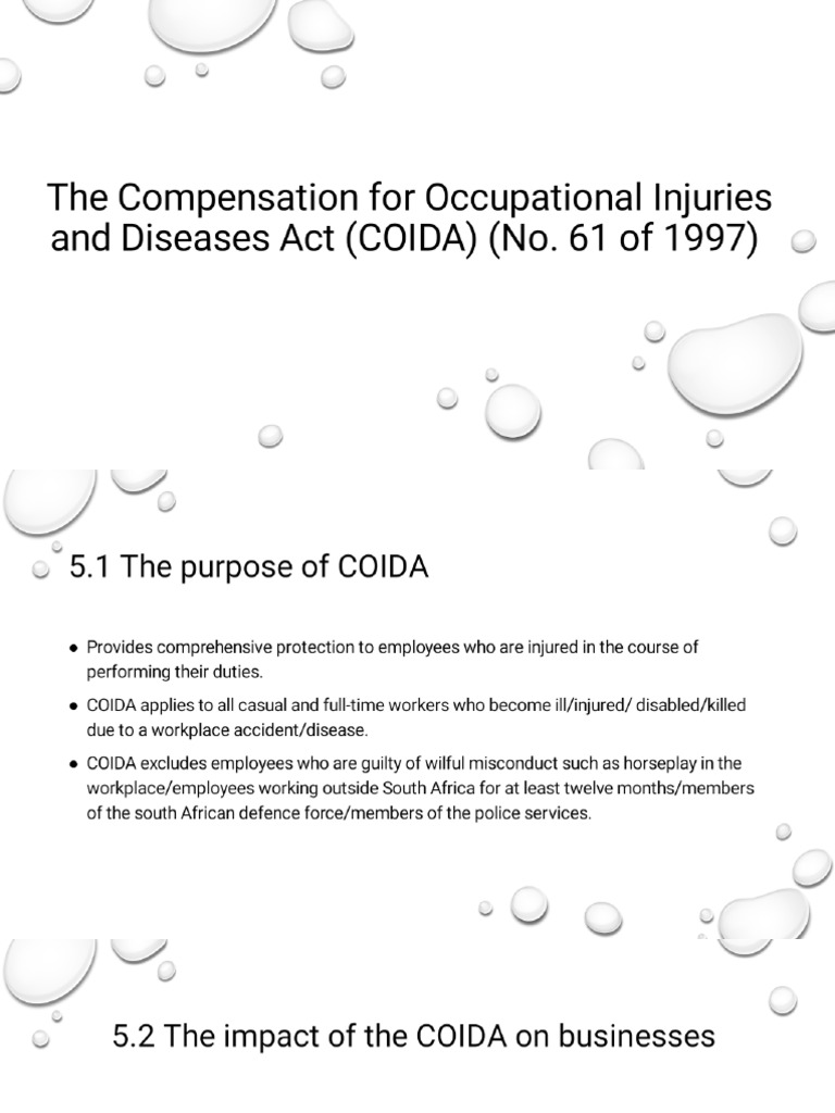 COIDA | PDF
