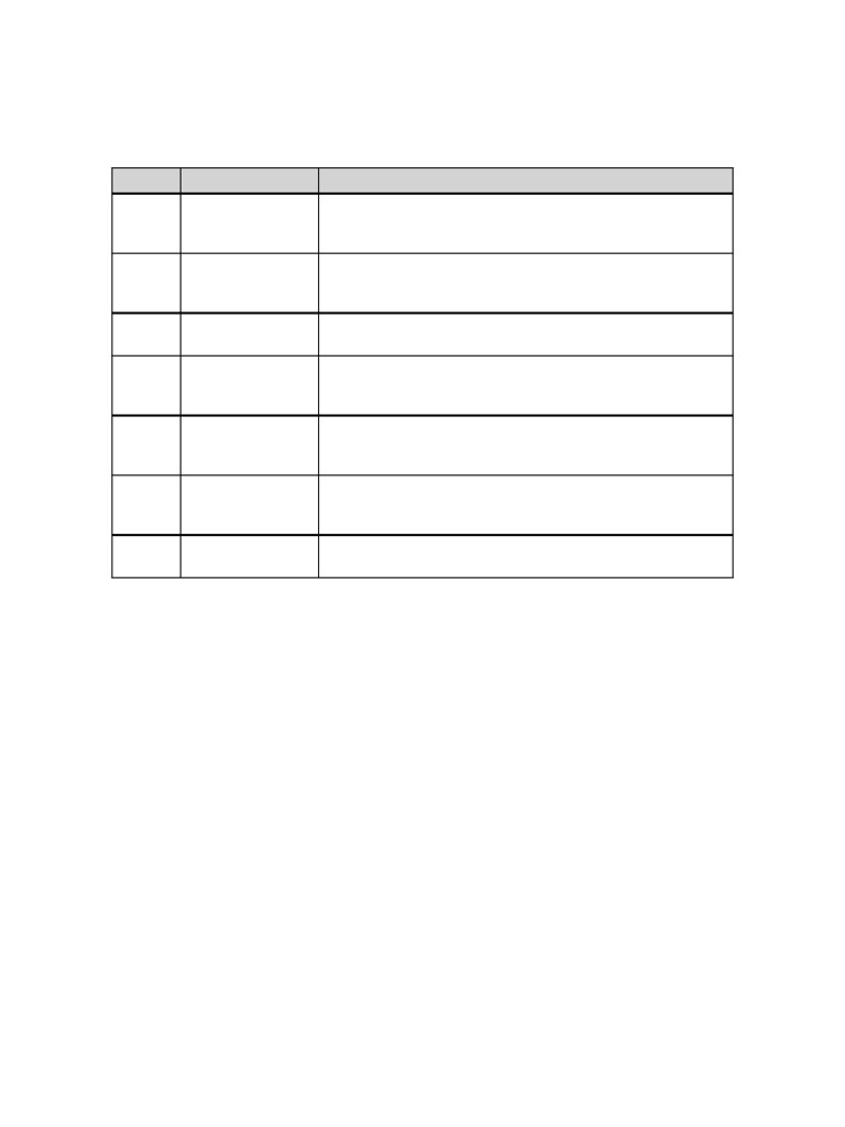 Exercise Table | PDF