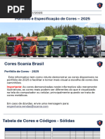 Cores Scania 2023: Portfólio Atualizado | PDF | Cor