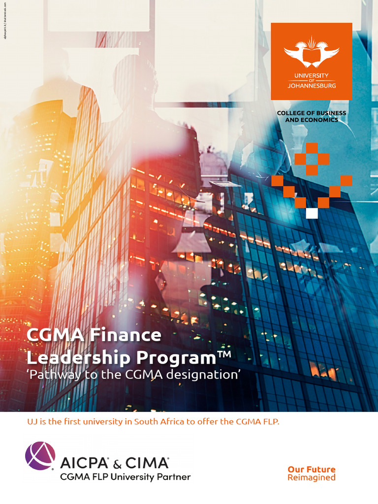 Uj Cima Cgma Financeleadershipprogramme Brochure 2025 | PDF | Diploma ...