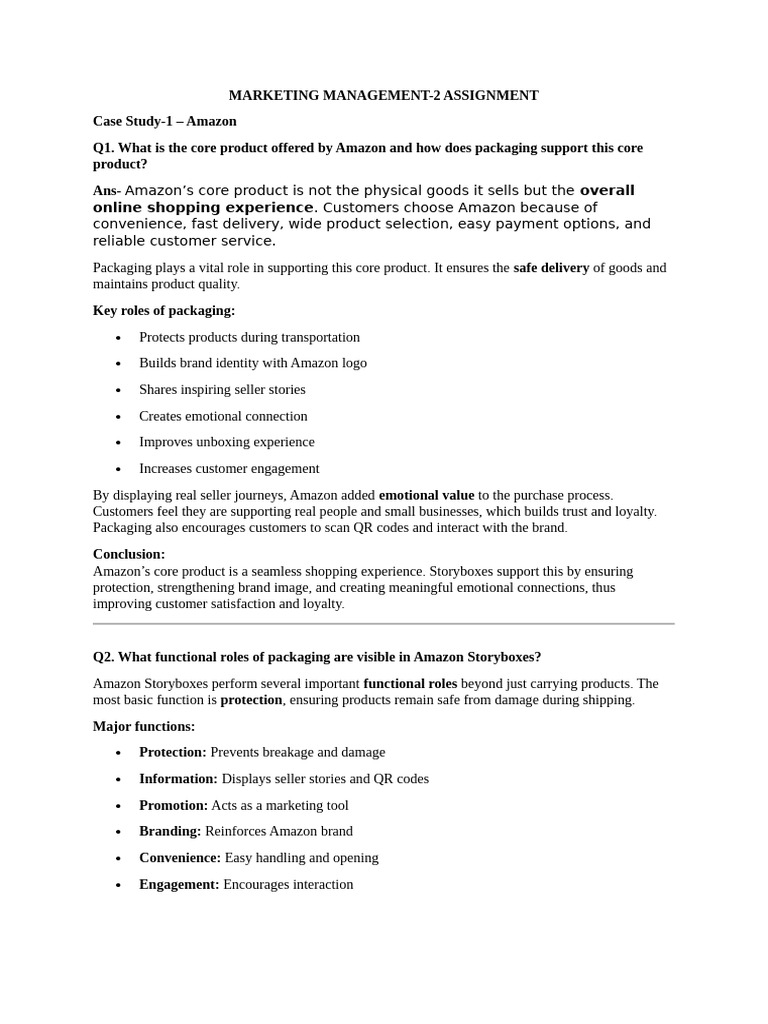 Marketing Management Assignment-1 | PDF | Brand | Marketing