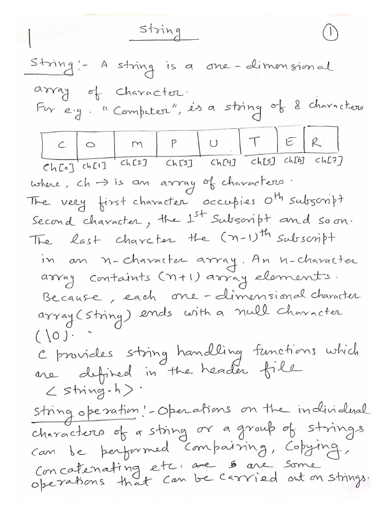 Updated String | PDF