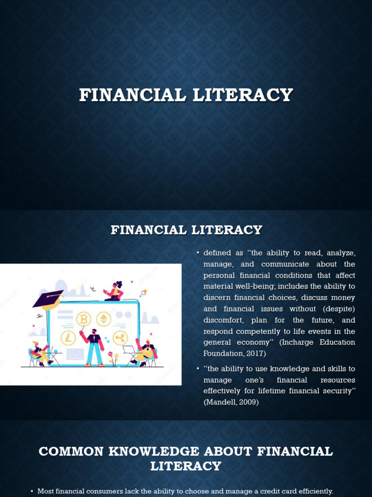 EDUC 108 Financial Literacy | PDF | Financial Literacy | Income