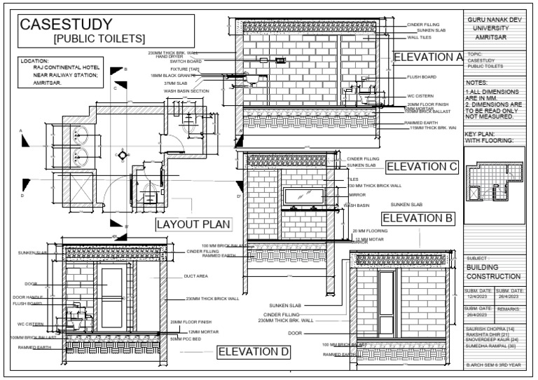 Toilet Casestudy Layout 1 | PDF | Building Engineering | Building Materials