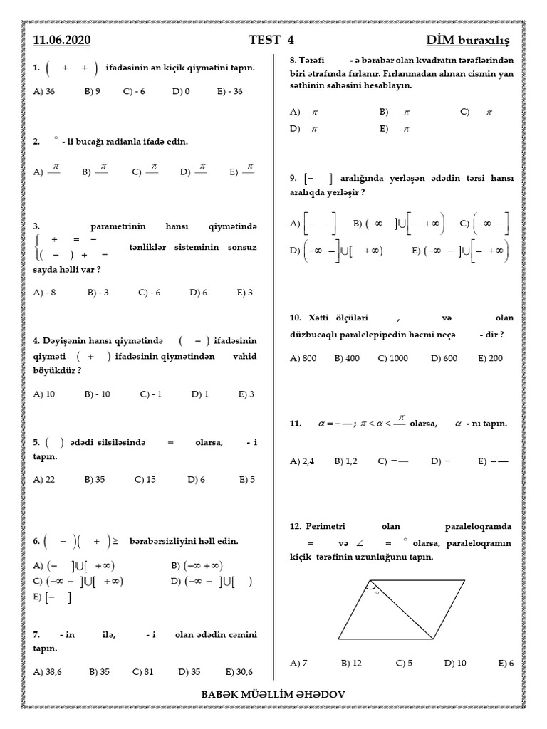 Test 4 | PDF