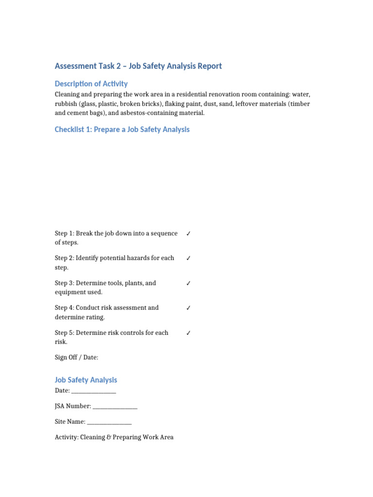 Completed Assessment Task 2 JSA | PDF
