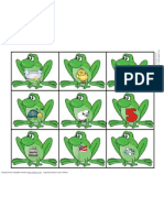 Frog To Log Picture & Word Match