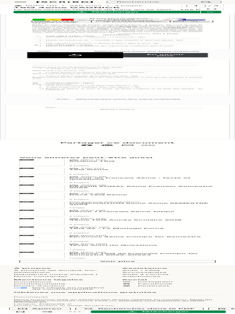 TSQ 4eme GAGNICK PDF Mécanique Du Langage Grammaire | PDF | Grammaire ...