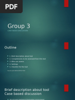 Case-Based Discussion Template for Trainees | PDF | Health Care | Medicine