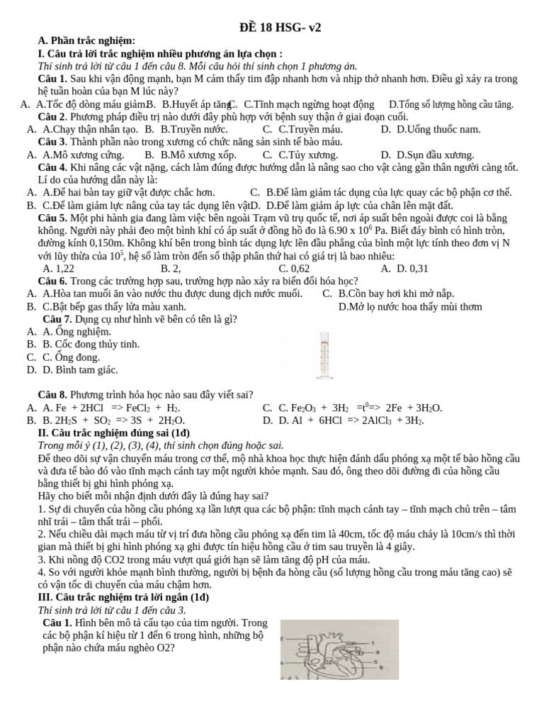 Đề luyện 18 HSG- v2 | PDF