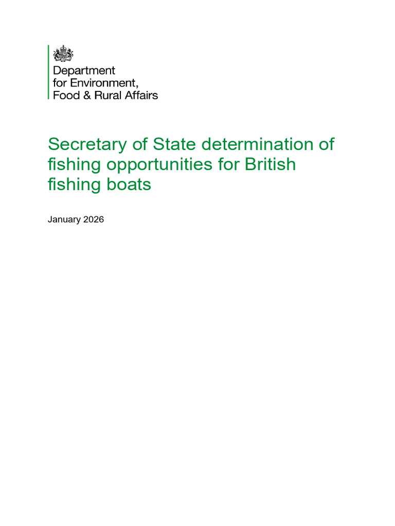 OFFICIAL 20260126 - SoS Determination of Fishing Opportunities For ...