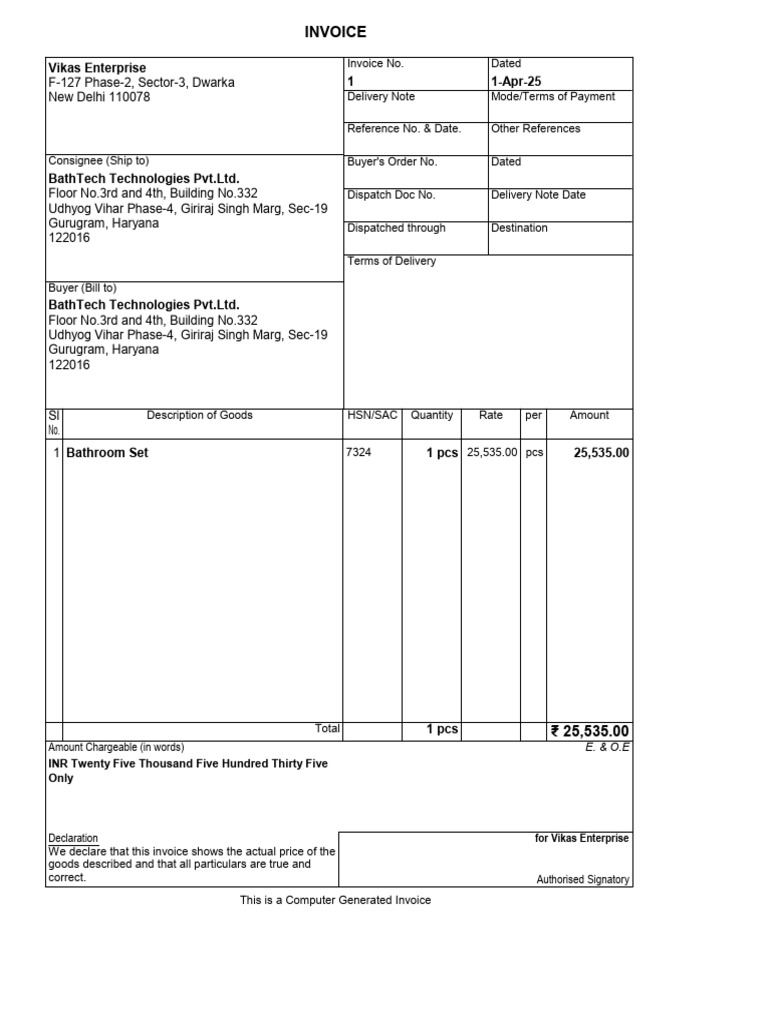Bill Number2 | PDF