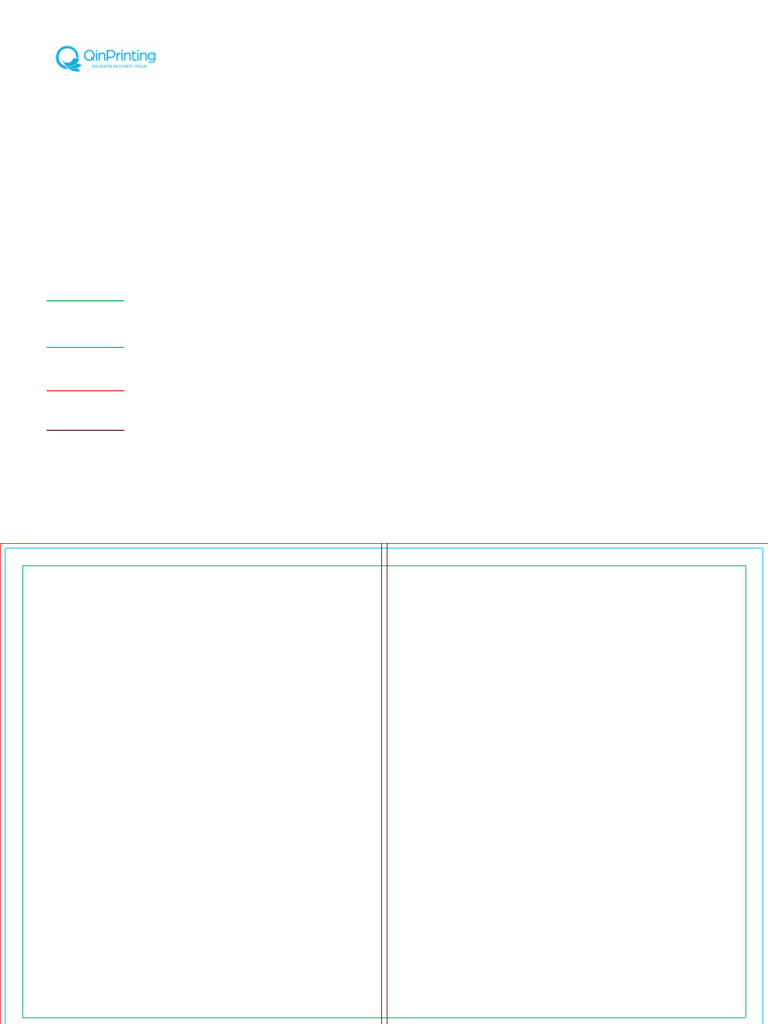 Template For Softcover Binding 8.5 X 11 Inches | PDF