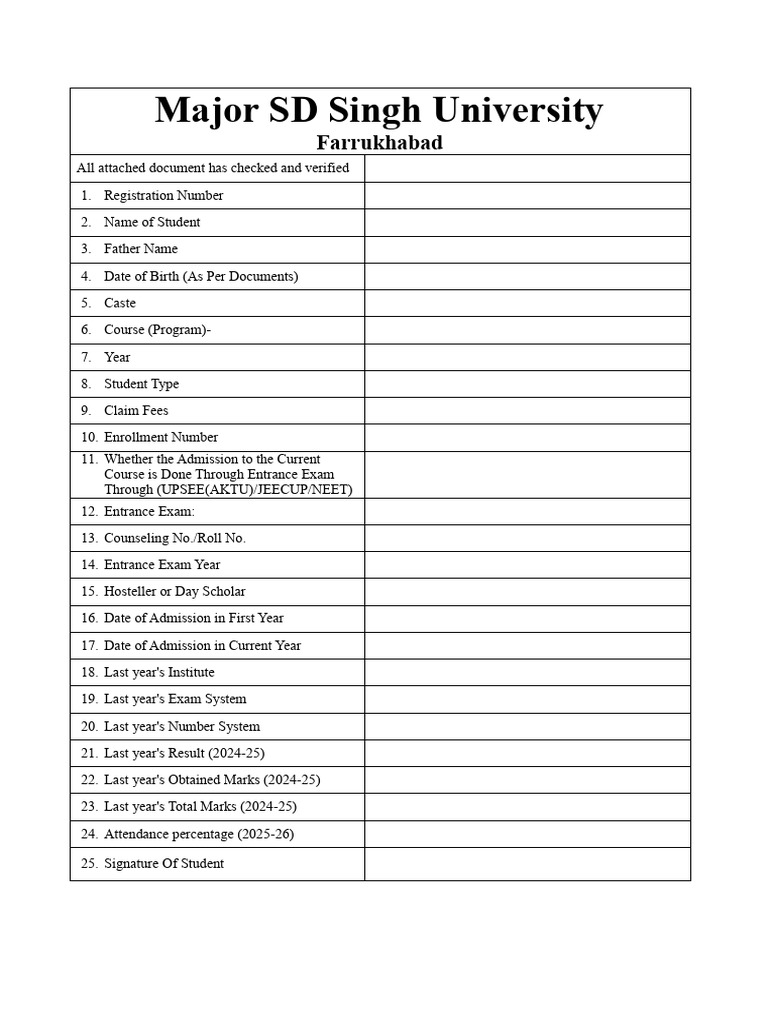 Scholarship Forwerd Details Format | PDF