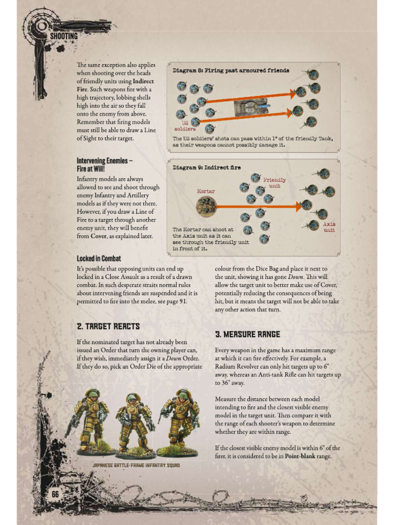 Target Reacts 3. Measure Range: Japanese Battle-Frame Infantry Squad | PDF