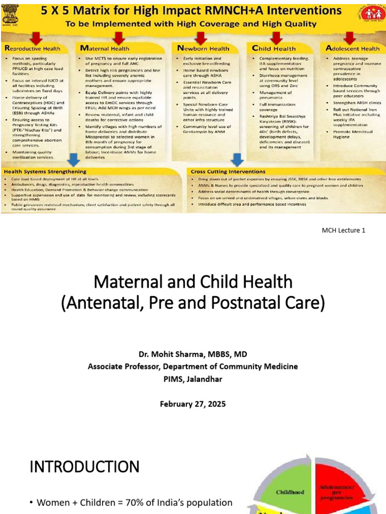 MCH3 Compiled | PDF | Maternal Death | Childbirth