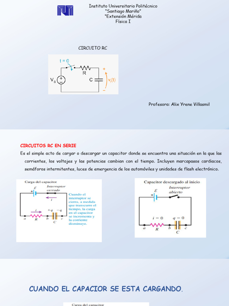 Teoria Circuito RC | PDF