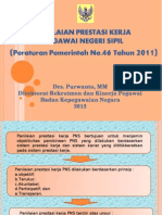 PP No. 46 Tahun 2011 TTG Penilaian SKP