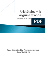 Aristóteles y La Argumentación