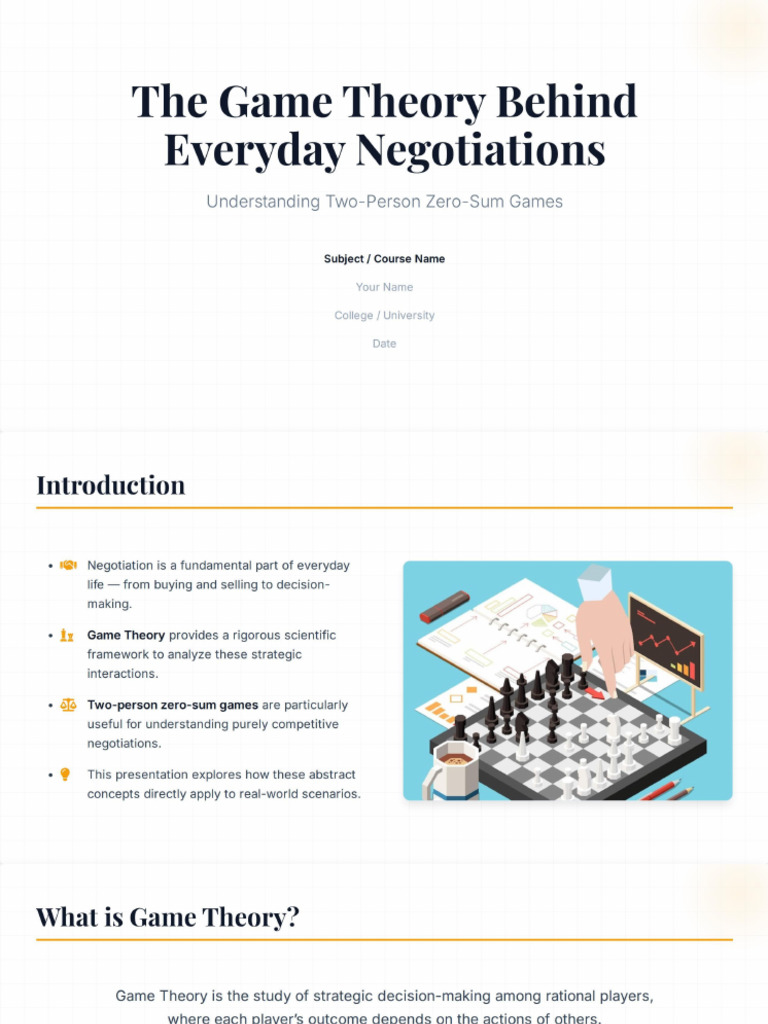 The Game Theory Behind Everyday Negotiations.pdf | PDF