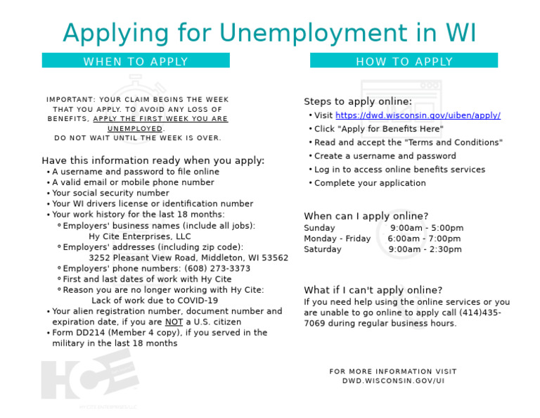 WI Unemployment | PDF