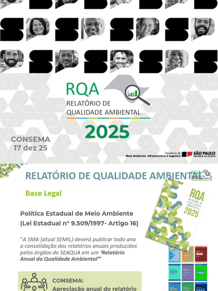 Apresentacao RQA 2025 CONSEMA FINAL Revisado 15-12-2025-Pos Previa ...