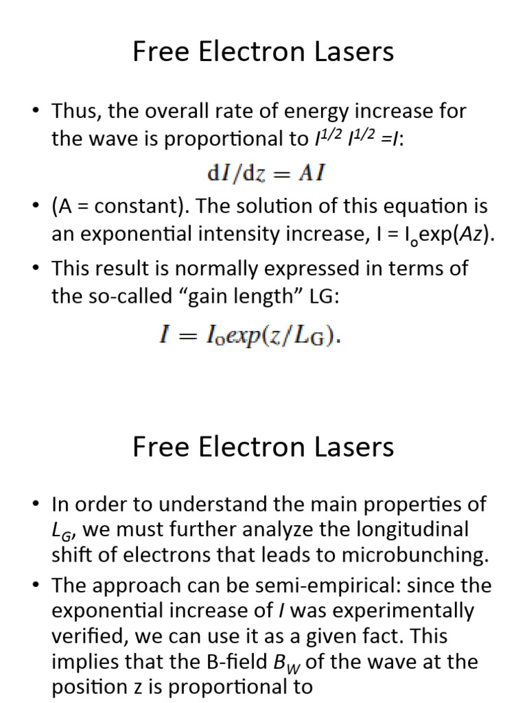 Lecture 6 | PDF | Laser | Electron