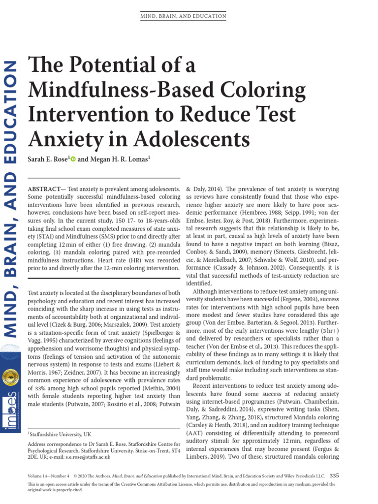 EBSCO FullText 12-10-2025 | PDF | Mindfulness | Anxiety