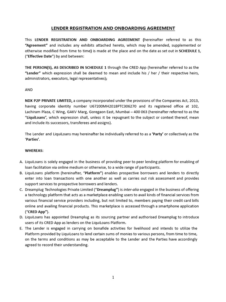 Cred Mint Terms and Conditions | PDF | Loans | Interest