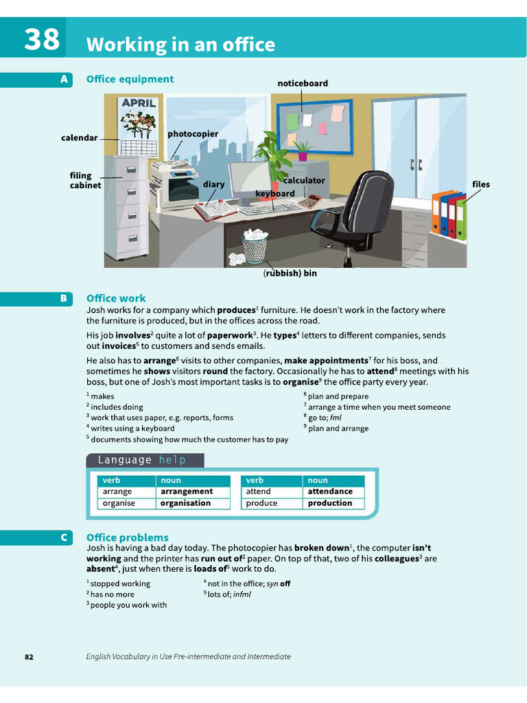 Working in An Office | PDF