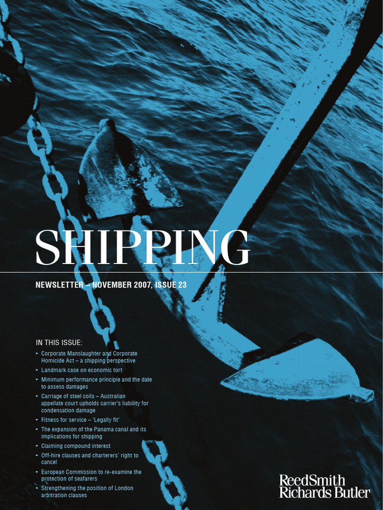 shipping_newsletter_issue_23 | PDF | Tort | Common Law