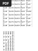 2 to 9 Multiplication Worksheet | PDF