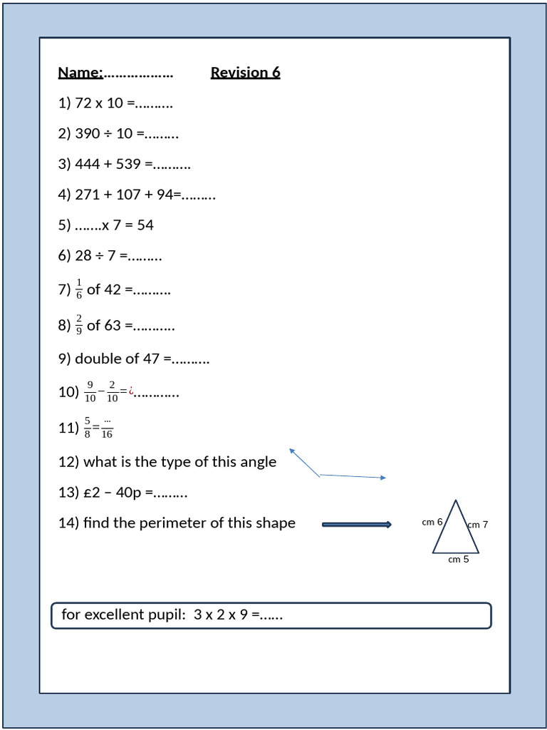 Grade 3 Midterm Try 6 | PDF