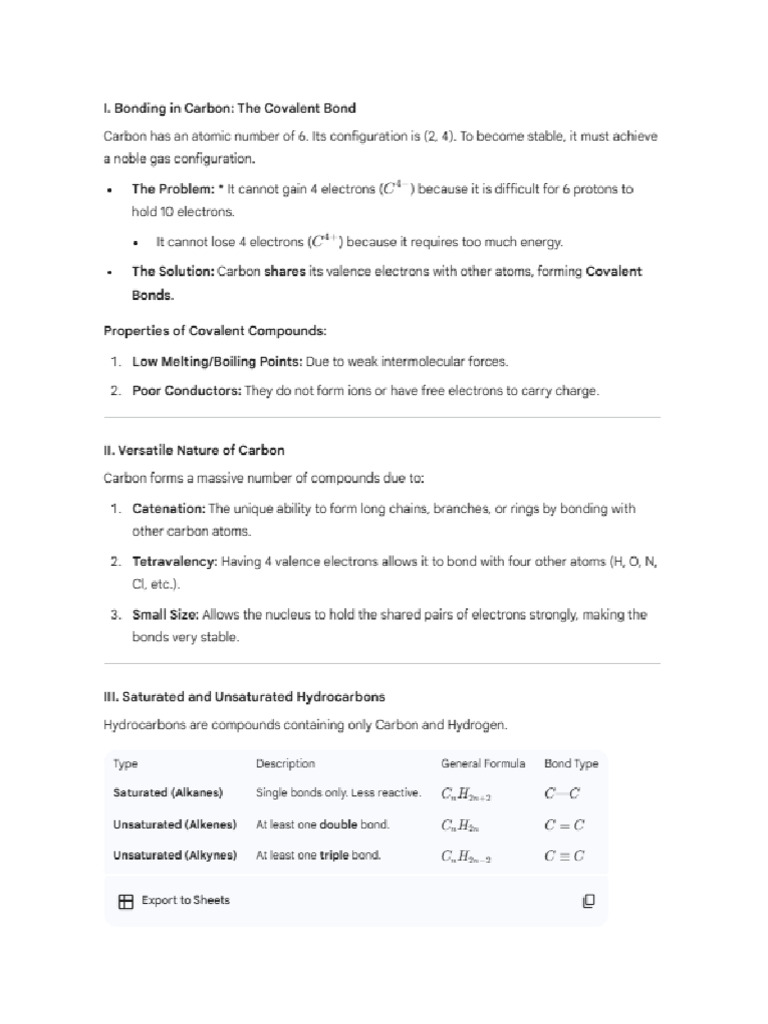 Carbon | PDF