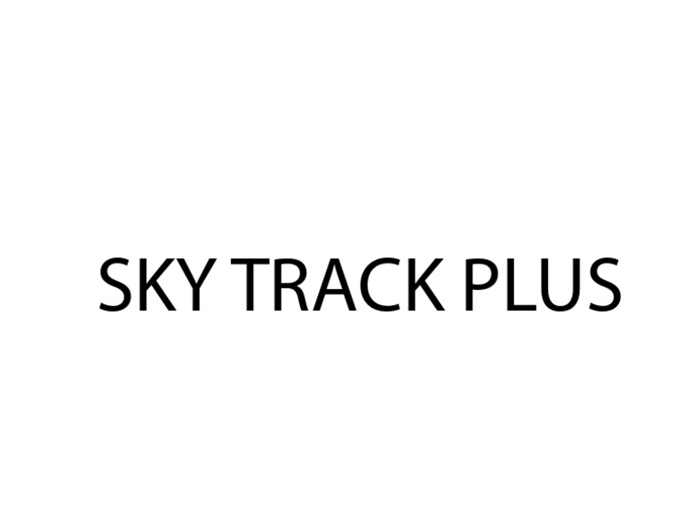 Sky Track Plus | PDF