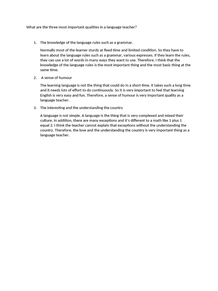 Learner+Writing+Sample | PDF