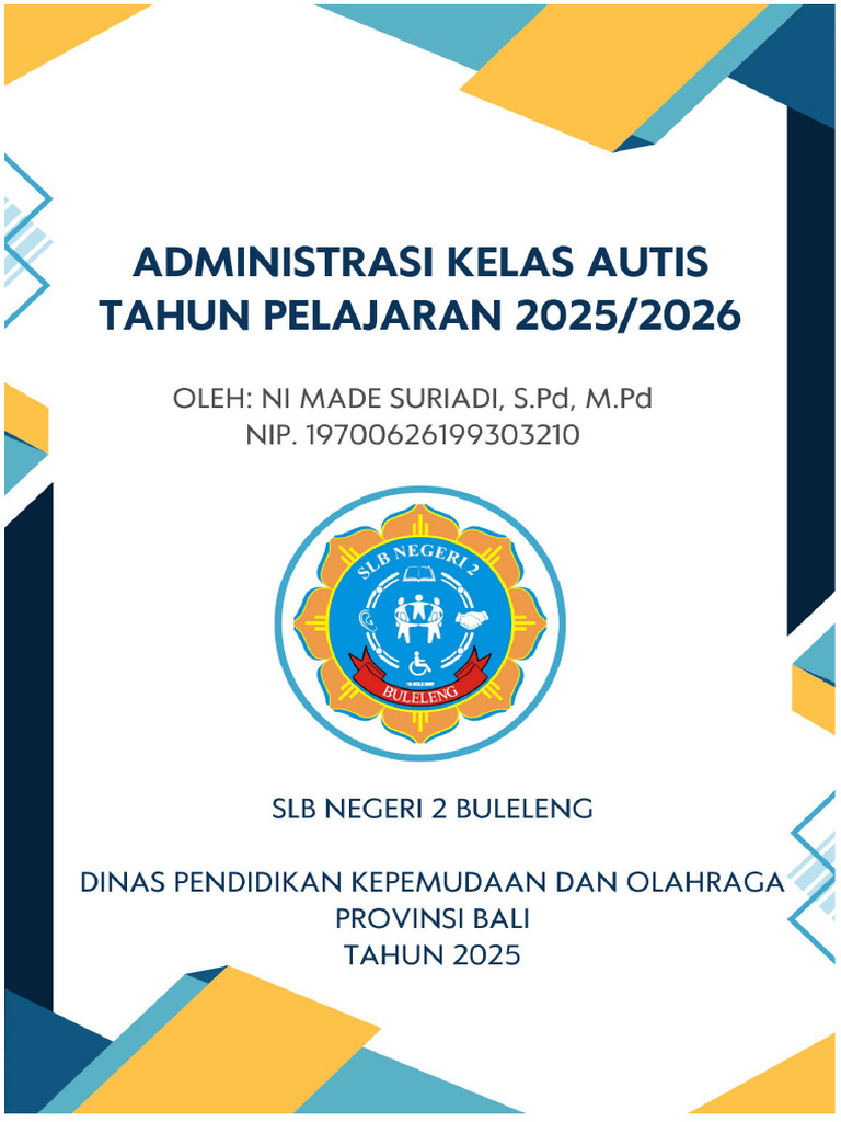 Modul Ajar - Program Khusus Bina Diri - Fase A - Kelas Autis | PDF