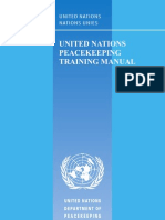 (ENG Manual) UN Peacekeeping Training Manual