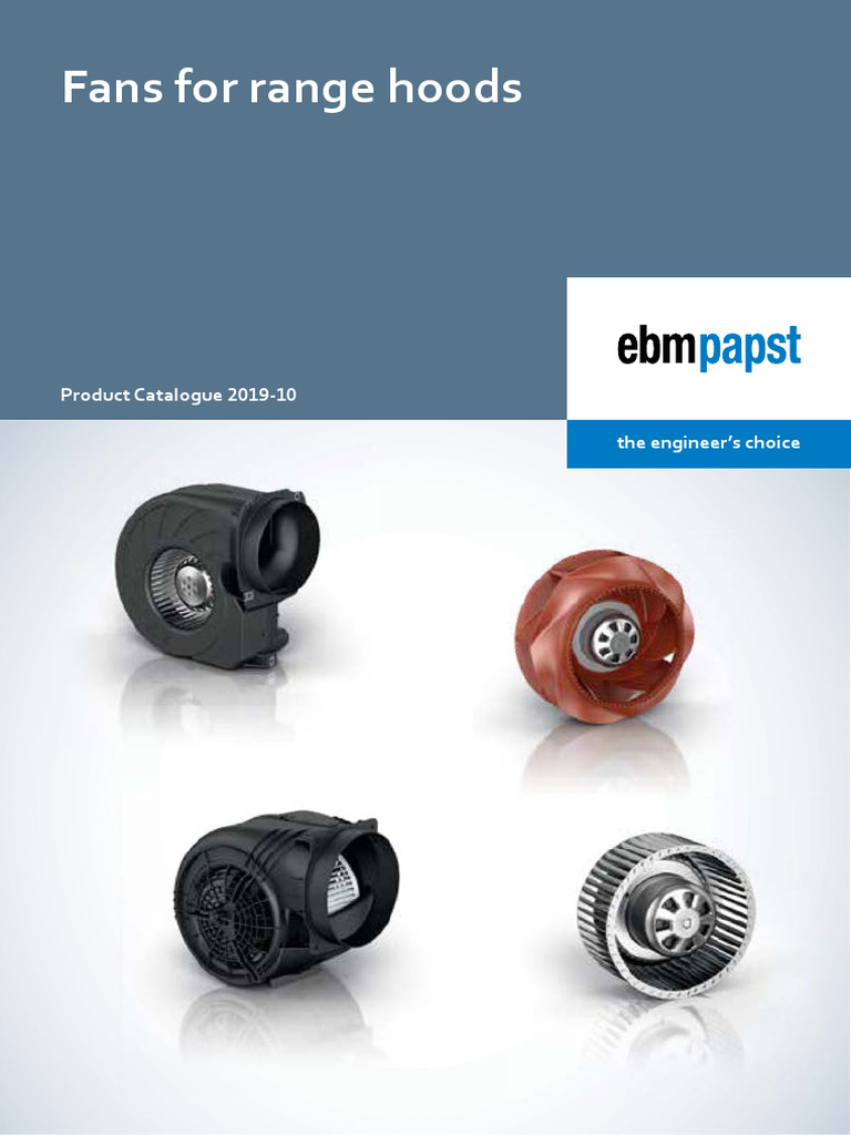 Brochure - Fans For Range Hoods - en | PDF | Mechanical Engineering ...