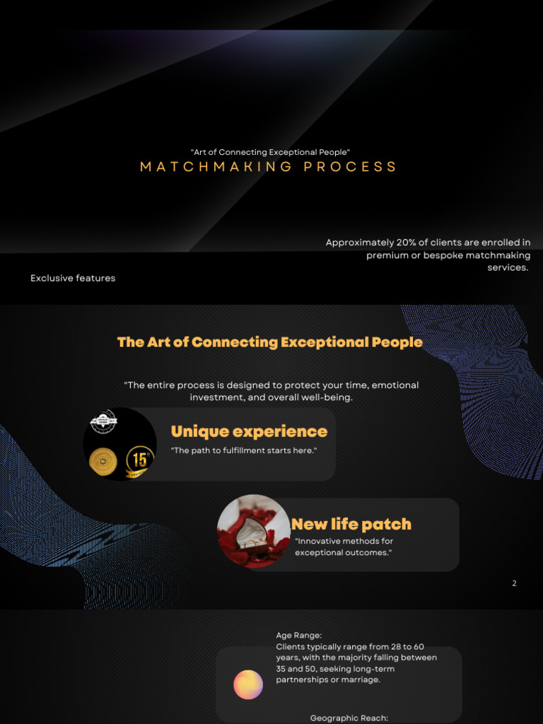 MATCHMAKING PROCESS_20241201_210320_0000 | PDF | Well Being ...