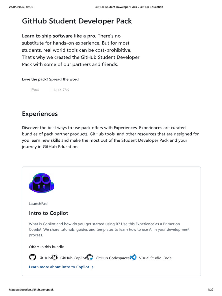 Git h Hub Education | PDF