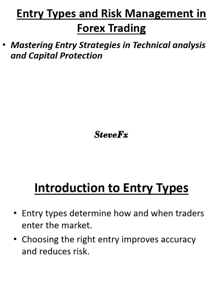 Entry Types and Risk Management | PDF | Risk | Risk Management