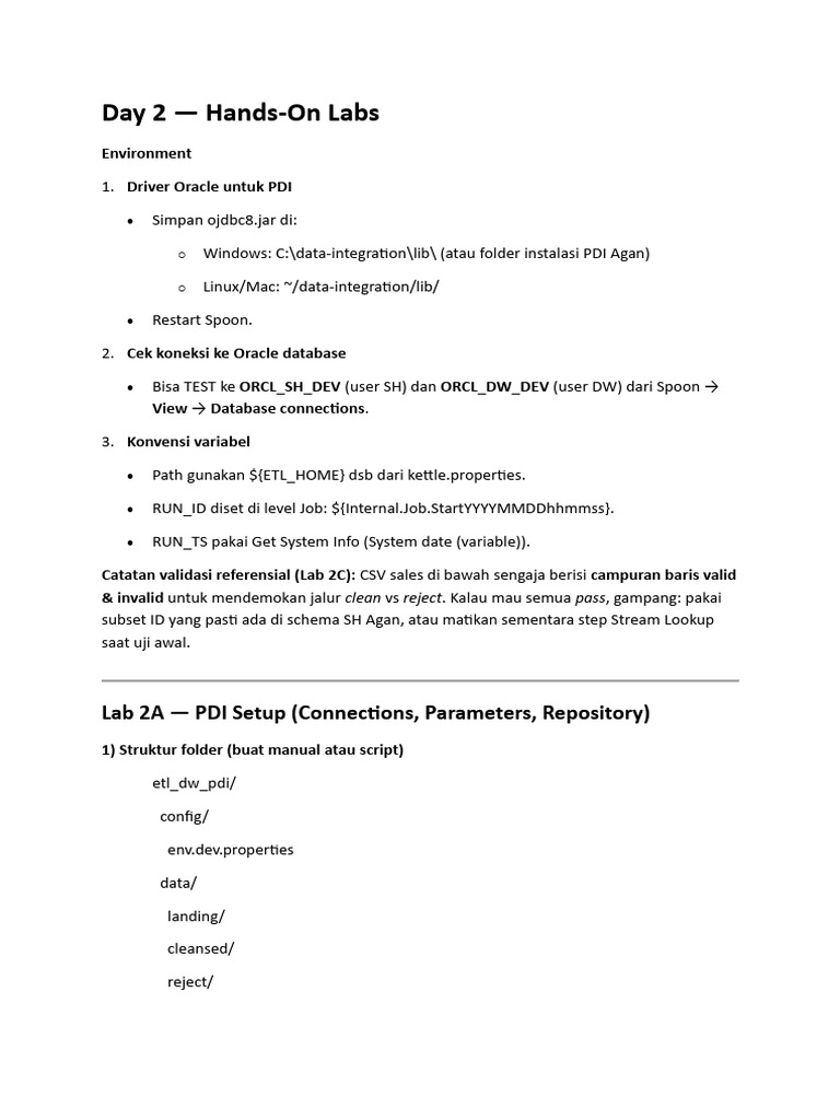 Labs Day 2 | PDF | Parameter (Computer Programming) | Computer Data
